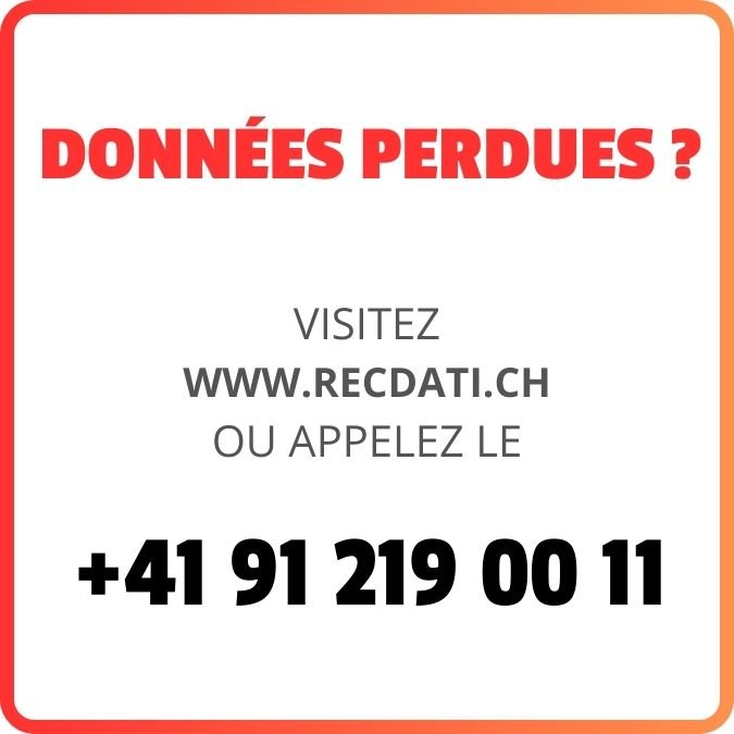 Récupération de données à Lugano